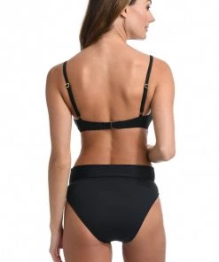 La Blanca Island Goddess Over The Shoulder Wrap Top