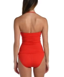 La Blanca Island Goddess Bandeau Tankini Top Tops