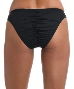 La Blanca Island Goddess Scoop Front Ruched Back Bottom