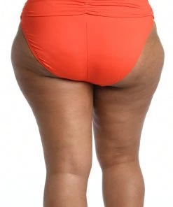 La Blanca Island Goddess Shirred Band Hipster Bottom