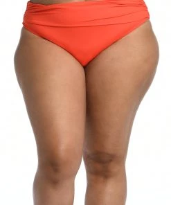 La Blanca Island Goddess Shirred Band Hipster Bottom