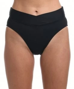 La Blanca Bottoms Island Goddess Crossover High Waist Bottom