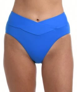 La Blanca Island Goddess Crossover High Waist Bottom Bottoms