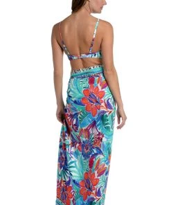 La Blanca Tropics Of Tropez Pareo Wrap Cover Ups