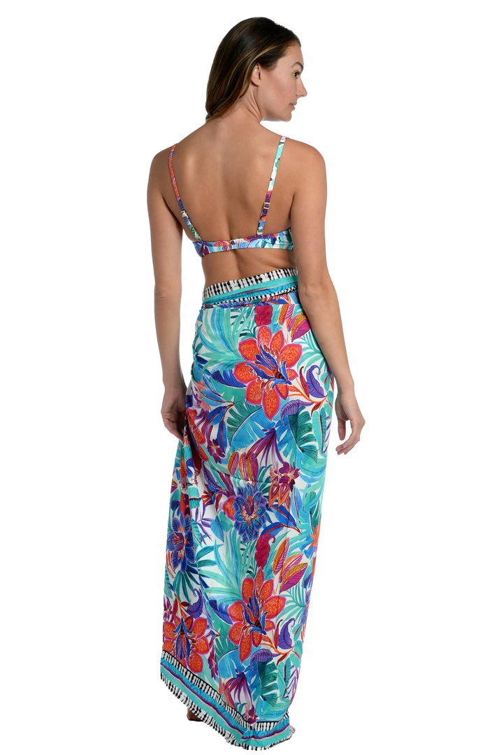 La Blanca Tropics Of Tropez Pareo Wrap Cover Ups