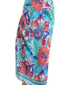 La Blanca Tropics Of Tropez Pareo Wrap Cover Ups
