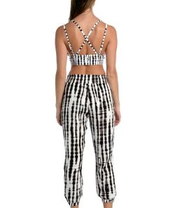 La Blanca Twisted Bamboo Capri Pant Cover Ups