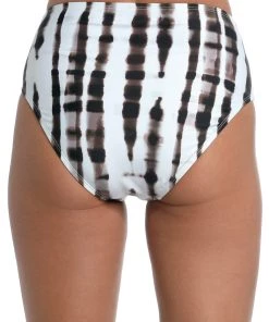 La Blanca Twisted Bamboo High-Waist Bottom Bottoms