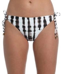 La Blanca Bottoms Twisted Bamboo Side Tie Hipster Bottom