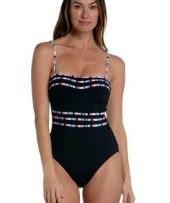 La Blanca Catalina Coast Bandeau Mio One-Piece