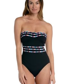 La Blanca Catalina Coast Bandeau Mio One-Piece