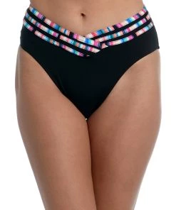 La Blanca Catalina Coast Crossover High-Waist Bottom Bottoms