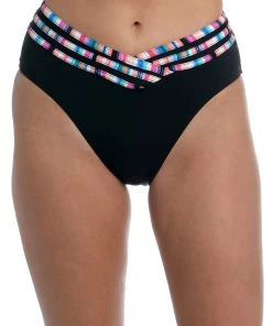 La Blanca Catalina Coast Crossover High-Waist Bottom Bottoms