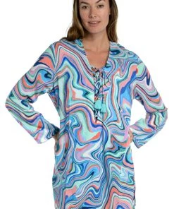 La Blanca Crystal Cove V-Neck Tunic