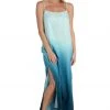 La Blanca Cover Ups Ocean Oasis Over-The-Shoulder Midi Dress