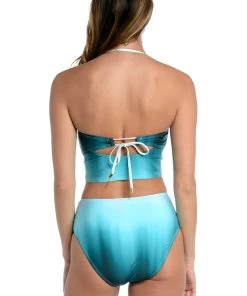 La Blanca Ocean Oasis Bandeau Midkini Top Tops