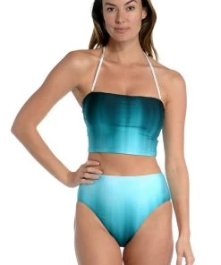La Blanca Ocean Oasis Bandeau Midkini Top Tops