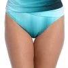 La Blanca Bottoms Ocean Oasis Mid-Waist Sash Band Bottom