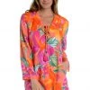 La Blanca Cover Ups Isla Del Sol V-Neck Tunic