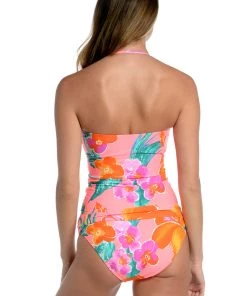 La Blanca Isla Del Sol Bandeau Tankini Top