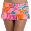 La Blanca Bottoms Isla Del Sol Ruffle Skirted Bottom