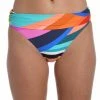 La Blanca Sunscape Shirred Band Hipster Bottom
