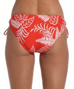 La Blanca Bottoms Tropical Tapestry Side Tie Hipster Bottom