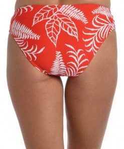 La Blanca Tropical Tapestry Side Shirred Hipster Bottom
