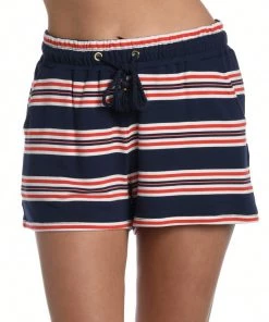 La Blanca Sailor Stripe Beach Shorts Cover Ups