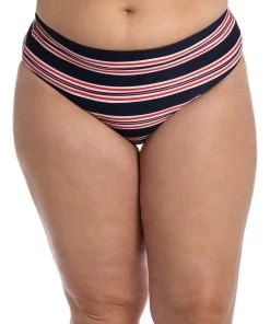 La Blanca Sailor Stripe Hipster Bottom Bottoms