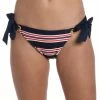 La Blanca Sailor Stripe Side Tie Hipster Bottom Bottoms