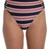 La Blanca Sailor Stripe High-Waist Bottom