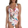 La Blanca Paradise City Multi-Strap Cross-Back One Piece