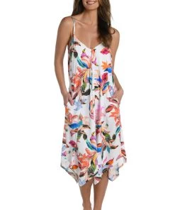 La Blanca Paradise City Trapeze Dress
