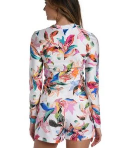 La Blanca Paradise City Half Zip Rashguard