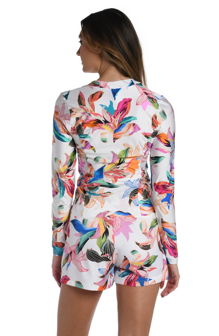 La Blanca Paradise City Half Zip Rashguard