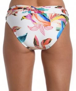 La Blanca Bottoms Paradise City Shirred Band Hipster Bottom