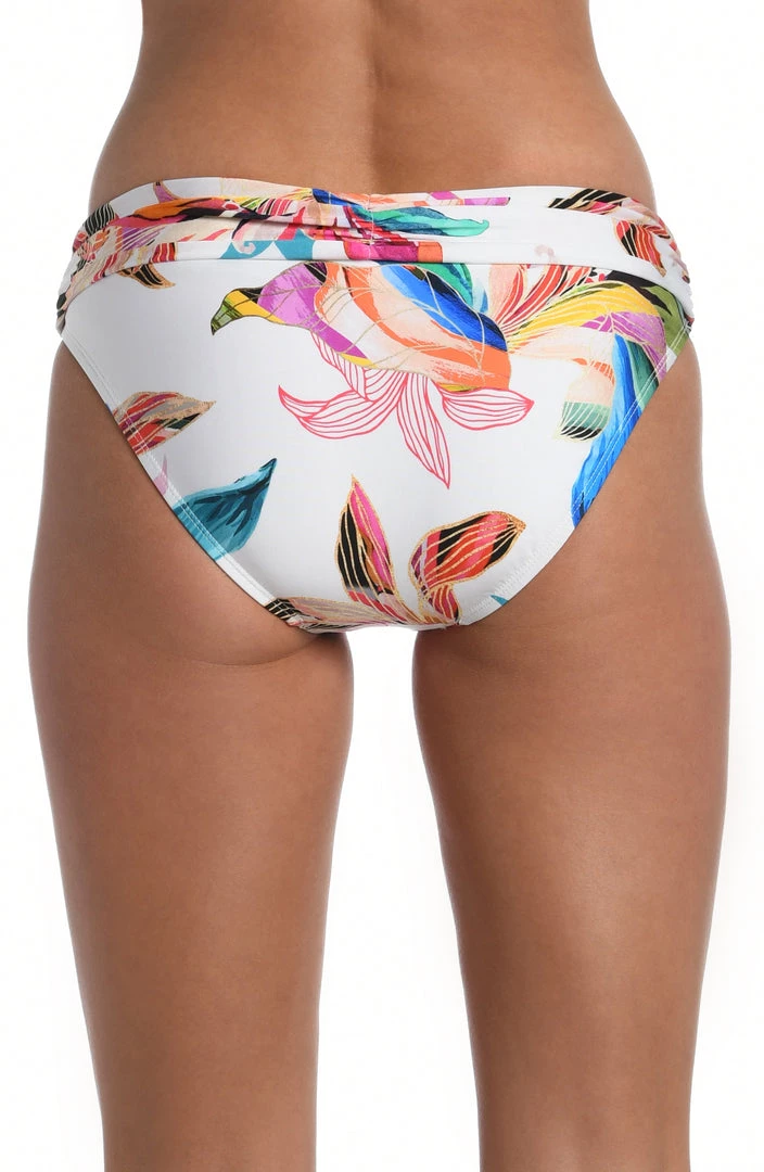 La Blanca Bottoms Paradise City Shirred Band Hipster Bottom