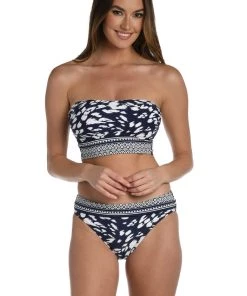 La Blanca Tops Changing Tides Bandeau Midkini Top
