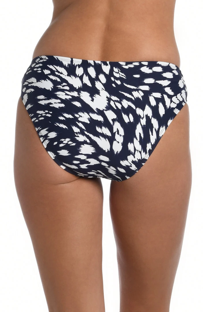 La Blanca Bottoms Changing Tides Shirred Band Hipster Bottom