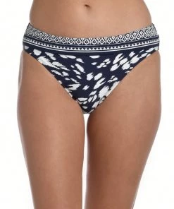 La Blanca Bottoms Changing Tides Shirred Band Hipster Bottom