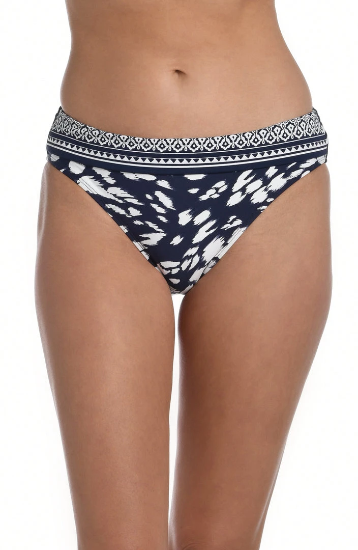La Blanca Bottoms Changing Tides Shirred Band Hipster Bottom