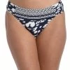 La Blanca Changing Tides Side Shirred Hipster Bottom Bottoms