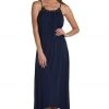 La Blanca Beaded Covers Halter Midi Dress