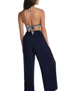 La Blanca Coastal Covers Palazzo Pant Cover Ups
