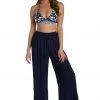 La Blanca Coastal Covers Palazzo Pant Cover Ups