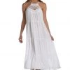 La Blanca Cover Ups Coastal Covers Halter Midi Dress