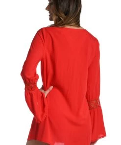 La Blanca Cover Ups Coastal Covers V-Neck Tunic