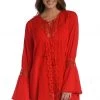 La Blanca Cover Ups Coastal Covers V-Neck Tunic