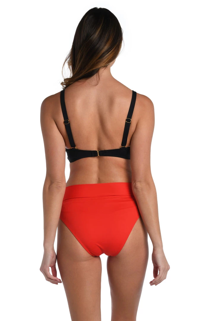 La Blanca Island Goddess Underwire Twist Front Top Tops